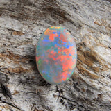 ‘Magnifique Jardin’ Solid Crystal Australian Opal - Black Star Opal