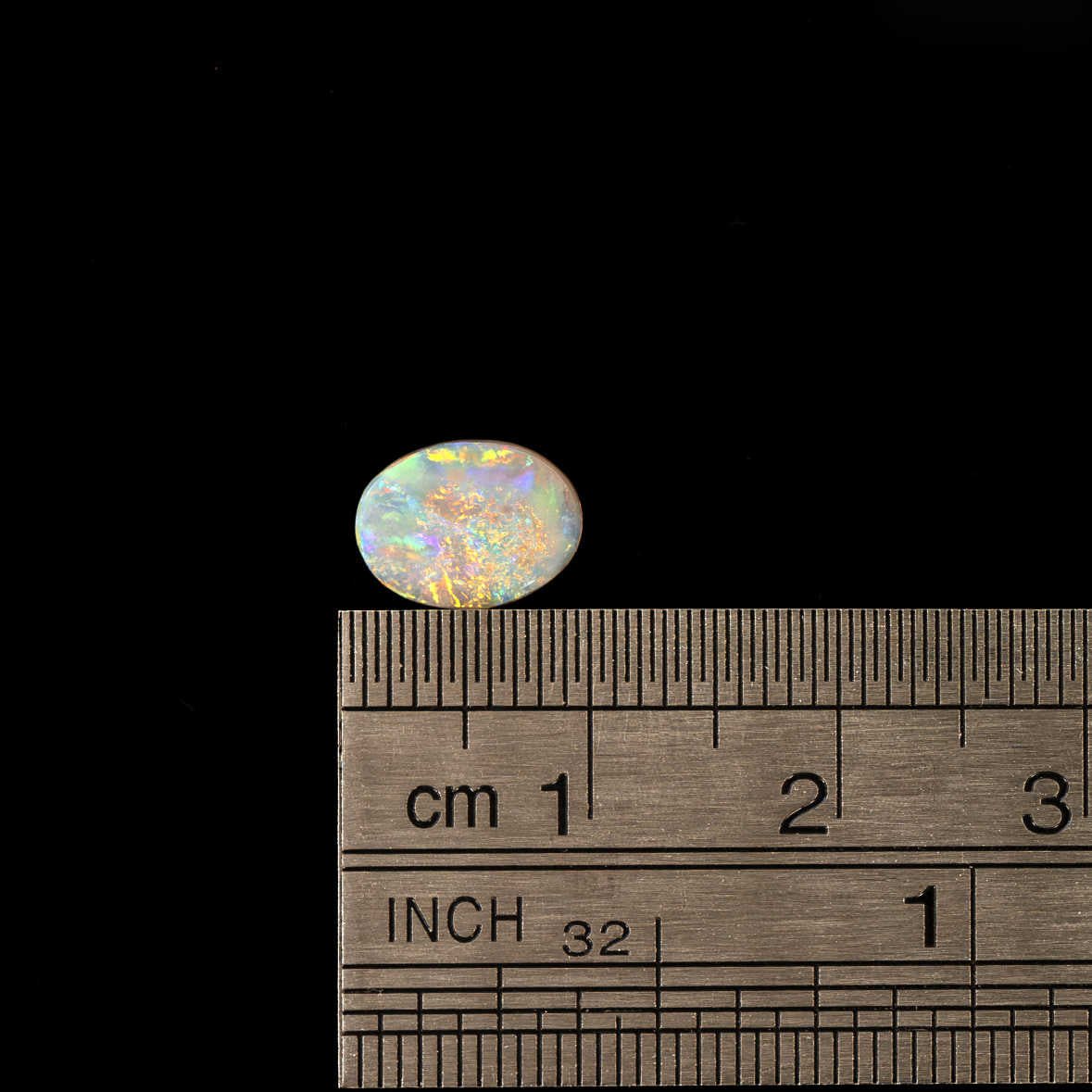 Natural Lightning Ridge opal gemstone, ethically sourced and polished for custom jewellery settings
