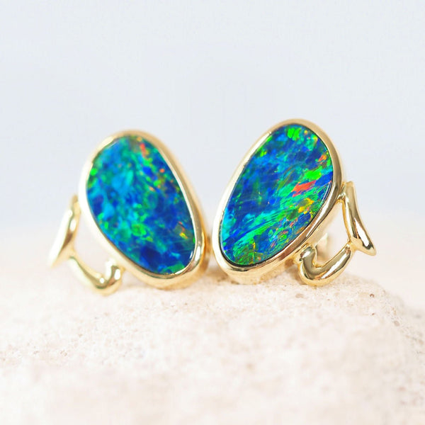 Opal earrings on sale for sale