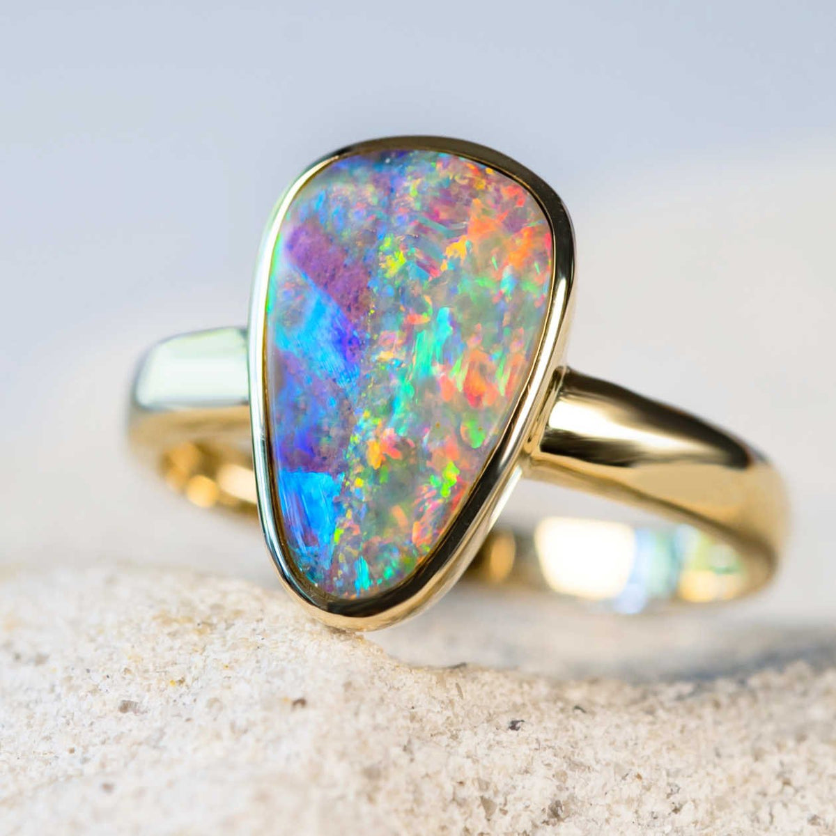 Opal Engagement Rings From Australia Black Star Opal Page 3