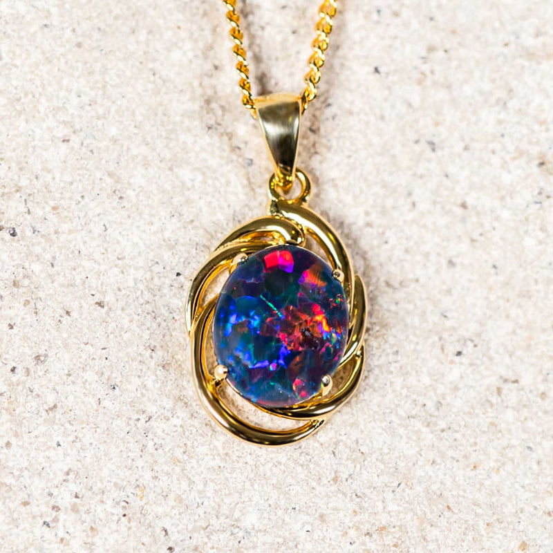 Vintage Opal Pendant – Rebekah Brooks Jewelry