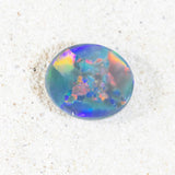 'Rainbow Star' Solid Australian Opal - Black Star Opal
