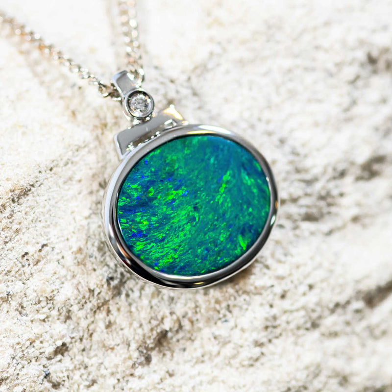 Opal gardens discount white necklace