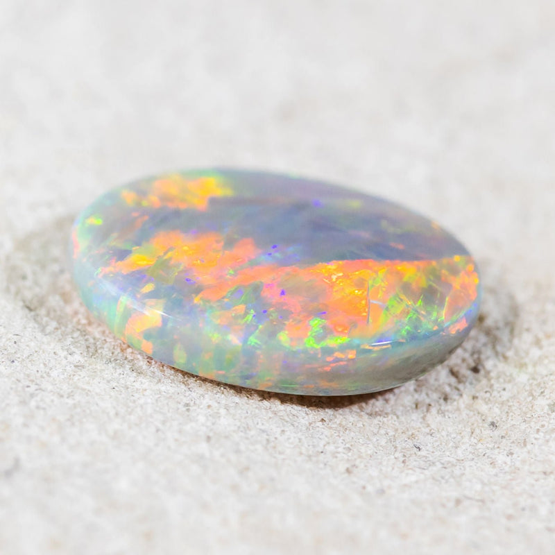 'Star of the Outback' Solid Australian Crystal Opal - Black Star Opal